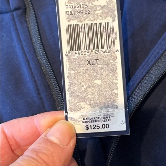 Men’s XLTALL POLO 1/4” zip NWT - Picture 4 of 5